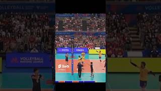 OH NO Moments😳 japanvolleyball brazilvolleyball volleyball highlights волейбол Nishida Ishikawa [upl. by Rekoob]