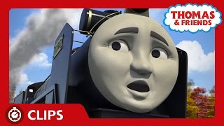 Thomas and Hiro Run Into Trouble on the Tracks  Clip  Thomas amp Friends [upl. by Delahk]