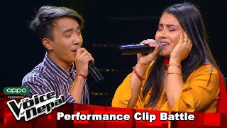 Laboni Vs Aryan quotNamana Laja Yastariquot Battle Round  The Voice of Nepal 2021 [upl. by Esoj]