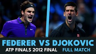 Roger Federer vs Novak Djokovic Nitto ATP Finals 2012 Final  FULL MATCH HIGHLIGHTS [upl. by Jaquelin356]