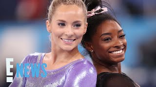 Simone Biles SHADES Former Teammate MyKayla Skinner After Gold Medal Win  2024 Olympics  E News [upl. by Anrat741]