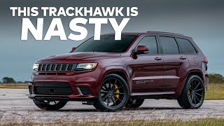 Hennessey Trackhawk Sounds MEAN  First Impression [upl. by Anoed767]