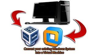 Convert your existing Windows System into a Virtual Machine [upl. by Yrollam]