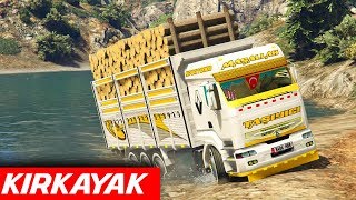 Pikap Arabalar ve Kırkayak Kamyonlar Dağ Yolunda Yarışıyorlar  GTA 5 [upl. by Attennaj]