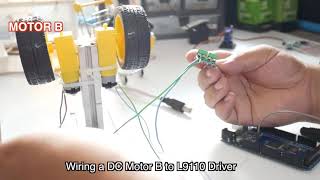 How to control DC Motor using HG7881L9110 with Arduino [upl. by Lauber]