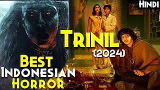 Best Real Story INDONESIAN Horror 2024  Trinil 2024 Explained In Hindi  Netflix Horror Movie [upl. by Atinrahc]