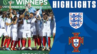 England Win the U19 European Championships  Official Highlights [upl. by Tacy]