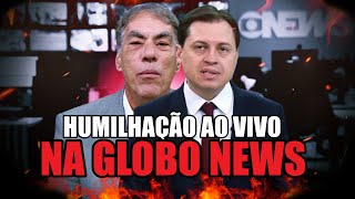 HUMILHAÇÃO ao vivo na GLOBO NEWS Foi ATACAR Flávio Dino e PASSOU VERGONHA [upl. by Haym761]