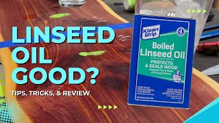 Is Linseed Oil The Best Wood Finish Applying and Testing Durability [upl. by Uyekawa]