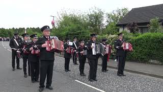 Donaghmore Accordion Band  Mullabrack Accordion 2023 [upl. by Mafala]