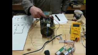 How to do it run a 3 phase motor on single phase supply part 3 [upl. by Spiegelman]