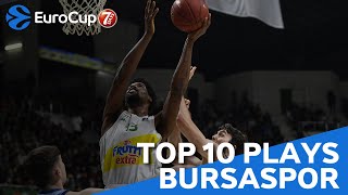 Top 10 Plays  Frutti Extra Bursaspor  202122 7DAYS EuroCup [upl. by Llehsar]