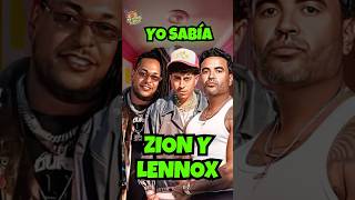 Zion y Lennox Chanell  Yo Sabía Letra  Lyrics shorts [upl. by Chiles]