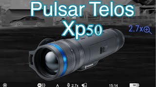 Pulsar Telos xp50 Thermal Monocular [upl. by Renaldo]