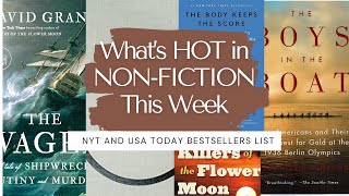 This week on the Best Seller Lists What is HOT in NonFiction 🔥🏆History Social Justice and more [upl. by Schaab]