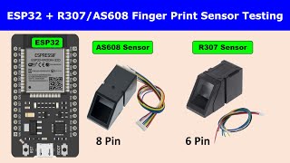 ESP32 R307 AS608 Finger print Sensor  R307AS608 Finger Print Sensor Testing  Teach Me Something [upl. by Mccormick]