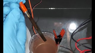 Making A Lead Dioxide Anode and A DIY Lead Acid Battery [upl. by Deys]