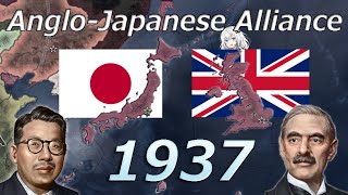 【HoI4】AngloJapanese Alliance in 1937 日英同盟【Voiceroid】 [upl. by Enyrb]