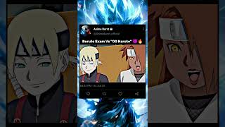 Boruto Exam Vs quotOG Narutoquot 😈🔥  shorts shortvideo naruto narutoshippuden boruto exam viral [upl. by Roumell]