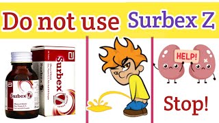 Do not use Surbex Z it can distroy your healthuse of surbex z side effects of Surbex z [upl. by Eehsar]