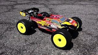 LOSI 18 8IGHTT 4WD Gas Truggy RTR with AVC™ Technology  Engine Breakin [upl. by Albright]