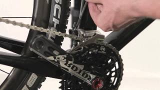 Front derailleur adjustment on mountain bike [upl. by Eseuqcaj]