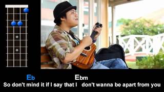 quotIce Creamquot Aldrine Guerrero Ukulele PlayAlong [upl. by Pauli]