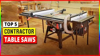 Top 5 Best Contractor Table Saws in 2024 [upl. by Erdne]