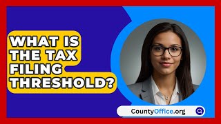 What Is the Tax Filing Threshold  CountyOfficeorg [upl. by Annyahs]