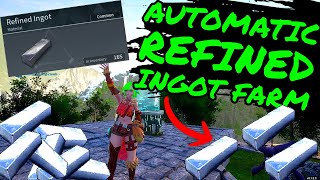 How To AUTOMATIC REFINED INGOT FARM Palworld Tips and Tricks [upl. by Jabe]