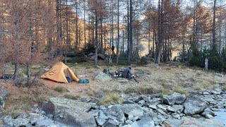 Nottata in tenda al Lago Lagazzuolo 🏕️ [upl. by Eciram902]