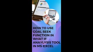 How to use Goal Seek function Using What If Analysis Tool in Excel  Virtual Dost [upl. by Tisdale]