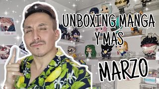 📚 UNBOXING MANGA MARZO Y MAS  📚 [upl. by Aramanta]