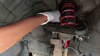 07 accord failed upper control arm How to replace control arms [upl. by Lednik]