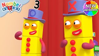 Grid Games Galore  S7 E7  Learn Times Tables  Numberblocks [upl. by Yziar]