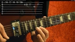 November Rain Solo 2  Guitar Lesson  Guns N Roses [upl. by Shelden594]