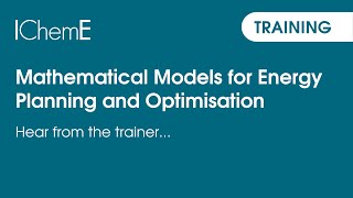 Mathematical Models for Energy PLanning and Optimisation – Hear from the trainer [upl. by Odelet]