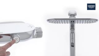 GROHE  Rainshower SmartControl Shower System  Product Video [upl. by Yerfej]