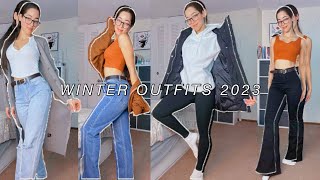 Winter Outfits Try On Haul 2023  Fashion Nova Winter Fashion Trends  What To Wear This Winter 2023 [upl. by Enylcaj]