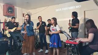 Diyos inibig Mo  mga pangako Mo by Jesus one gen cover [upl. by Omrellig]