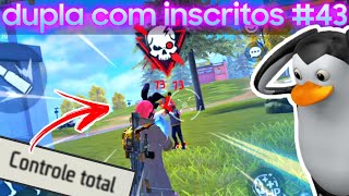 Free Fire MAX  dupla com inscritos 43 [upl. by Pancho401]