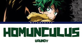 My Hero Academia Movie 4 Youre Next  Ending Full quotHomunculusquot by Vaundy Lyrics [upl. by Folger726]