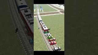 Train vs all car indianbikedriving3d shorts gaming viralvideo games [upl. by Regazzi987]