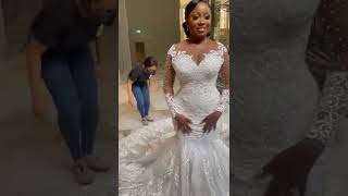 Robes de mariée weddingdress mariage bordeaux cameroun congo bridetobe [upl. by Nrehtak]