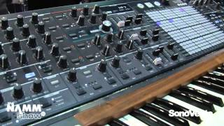 NAMM 2016  Arturia MatrixBrute [upl. by Enirahtak902]