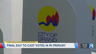 Final day to vote in MI presidential primary [upl. by Ardnak]