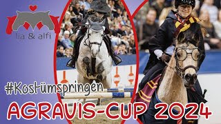 Lia amp Alfi  AgravisCup 2024 FMA mit Kostümspringen [upl. by Nylrebmik]