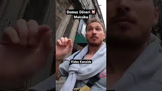 DOMUZ DÖNERİ MEKSİKA 🇲🇽 yemek tadım meksika gezi lezzet yemektarifleri keşfet keşfetteyiz [upl. by Rosalyn]