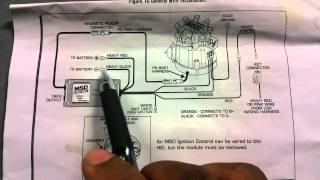 HOW TO INSTALL MSD 6AL IGNITION BOX ON HEI [upl. by Chae]