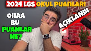 LGS 2024  OHA BU PUANLAR NE ❓LİSE PUANLARI AÇIKLANDI❗ [upl. by Ackler]